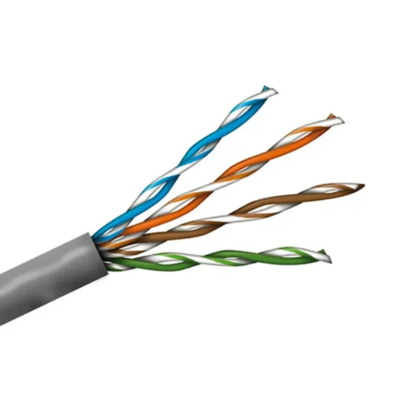 Cable Bobina Utp CONDUMEX CAT5E / De Red / Bravo Twis / 100% Cobre / 24 Awg / 305 Metros / Gris - Image 2
