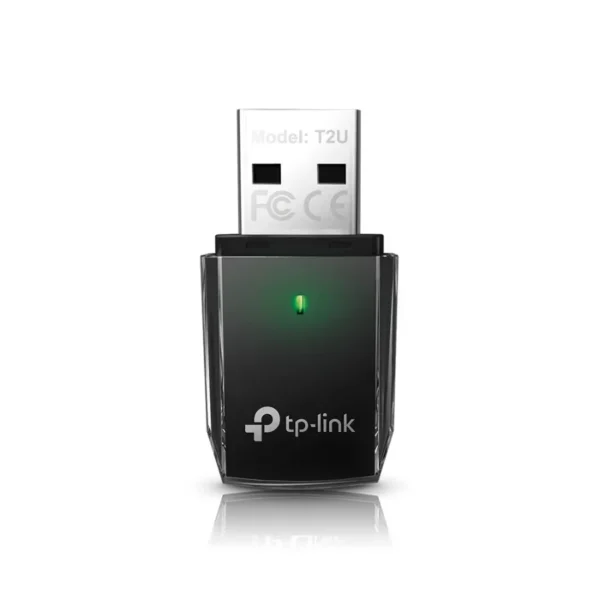 Adaptador Antena Wifi TP-LINK Archer T2u / USB 2.0 / AC600 / Inalámbrico / Doble Banda 5Ghz, 2.4Ghz / Negro / ARCHER T2U - Image 4