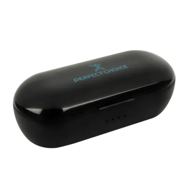 Audífonos PERFECT CHOICE Bassons / Inalámbrico / Bluetooth / Extra Bass / Estuche Cargador / Negro / PC-116523 - Image 4