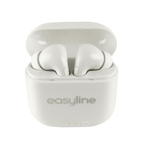 Audífonos Easy line Viva Buds / Inalámbrico / 2 Hrs / Bluetooth 5.0 / Hasta 10M / Tws / Blanco - Image 1