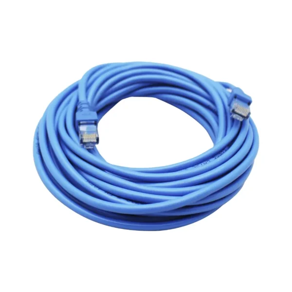 Cable De Red Ghia GCB-017 / RJ-45 / Macho-Macho / 7.5 Metros / CAT5E / UTP / AZUL - Image 1