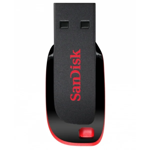 Memoria Sandisk 128GB  / Usb 2.0 / Cruzer Blade Z50 / Negro C / Rojo - Image 3
