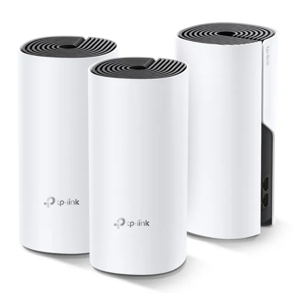 Kit Sistema Mesh WIFI TP-LINK Deco M4 (3-Pack) / Modo Router, Punto de Acceso, Extensor, Repetidor / 2.4-5Ghz Dual Band / 1200 Mbps / Hogar / 30dBm / Blanco - Image 1