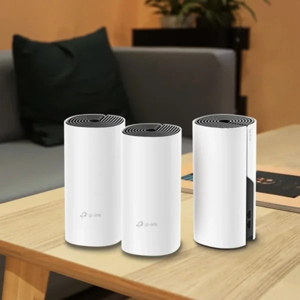 Kit Sistema Mesh WIFI TP-LINK Deco M4 (3-Pack) / Modo Router, Punto de Acceso, Extensor, Repetidor / 2.4-5Ghz Dual Band / 1200 Mbps / Hogar / 30dBm / Blanco - Image 4