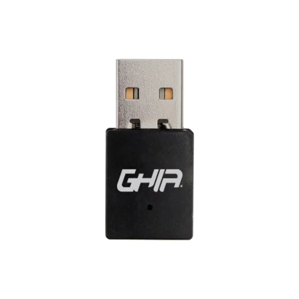 Adaptador Antena Wifi GHIA / Inalámbrica / Usb 2.0 / 300Mbps / 2.4Ghz / Alta Velocidad / Negro / GNW-U3 - Image 1