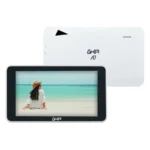 Tablet Ghia A7 / A133 Quad Core / Android 11 Go / 1Gb RAM / Almacenamiento De 16GB / Pantalla 7" / 1024 x 600 Pixeles / Bluetooth / Wifi / Cámara Frontal 0.3 MP, Posterior 2 MP / Blanco / GA7133B