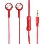Audífonos GHIA Comet2 / Alámbricos / Con Manos Libres / 3.5mm / 1.2 Metros / Rojo / GAC-171