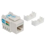 Jack RJ45 CAT6 INTELLINET 210591 / UTP / Keystone De Impacto / Para Telefonía / Blanco - Image 2