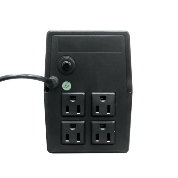 No Break Ghia GUP-052 / 240W / 520VA / Entrada 100-125V / Salida 100-125V / 4 Contactos / Hasta 30 Min / Negro / GUP-052 - Image 3