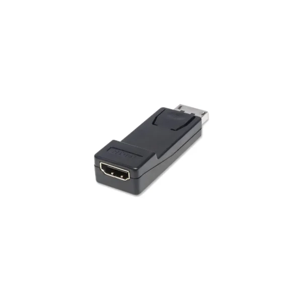 Adaptador Manhattan 151993 / DisplayPort A HDMI / Macho-Hembra / 1080p, 60Hz / 10.8 Gbps / 1 Mbps / Negro - Image 2
