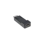Adaptador Manhattan 151993 / DisplayPort A HDMI / Macho-Hembra / 1080p, 60Hz / 10.8 Gbps / 1 Mbps / Negro