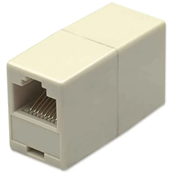 Cople Modular RJ45 INTELLINET CAT5E / 8P8C / Hembra A Hembra UTP / Para Telecomunicaciónes - Image 1