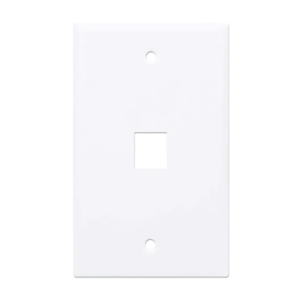 Tapa Para Caja INTELLINET / De Pared / Faceplate Placa / 1 Salida / Blanco - Image 3