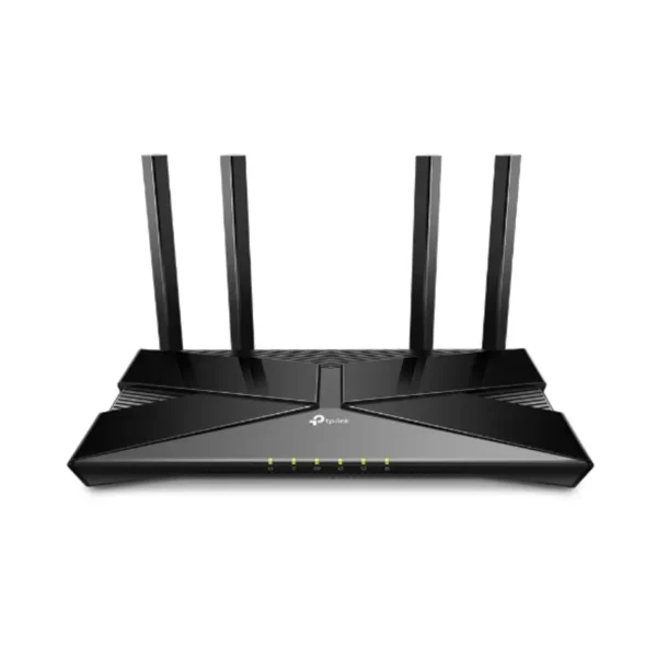 Router TP-LINK ARCHER AX10 / Inalámbrico / Wifi 6 / Doble Banda 2.4Ghz, 5Ghz / 4 Puertos Lan / 4 Antenas Ext Fijas / Funciona Con Alexa / Negro / ARCHER AX10 - Image 1