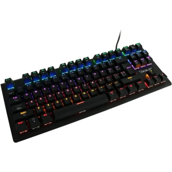Teclado Mecánico OCELOT OGMK02 / Alámbrico / Switch Blue / Rgb / Plug Play / Usb / Español / Negro / OGMK02 - Image 2