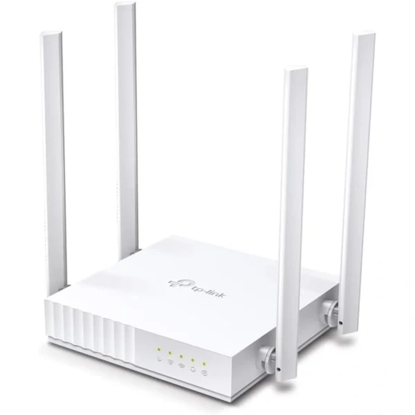 Router Tp-Link Archer C24 / Ac750 / Inalámbrico / 433Mbps / Doble Banda 2.4, 5 Ghz / 4 Puertos LAN / 4 Antenas / Blanco - Image 1