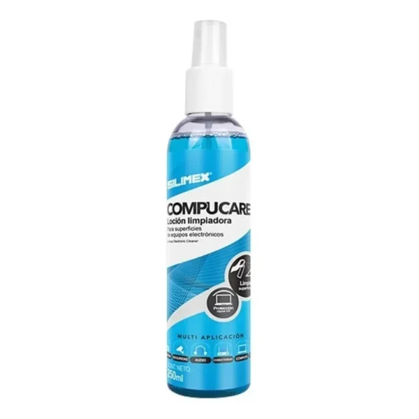 Loción Limpiadora Y Protectora SILIMEX Compucare / 250 Ml / Uso Exclusivamente Externo - Image 1