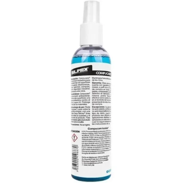 Loción Limpiadora Y Protectora SILIMEX Compucare / 250 Ml / Uso Exclusivamente Externo - Image 2