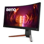 Monitor Curvo BENQ Mobiuz / 34" / 3440 X 1440 WQHD / VA / 144Hz / 1MS / Hdmi , Dp / Eyecare, Free-Sync / Gris - Image 3
