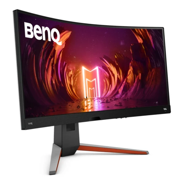 Monitor Curvo BENQ Mobiuz / 34" / 3440 X 1440 WQHD / VA / 144Hz / 1MS / Hdmi , Dp / Eyecare, Free-Sync / Gris - Image 2