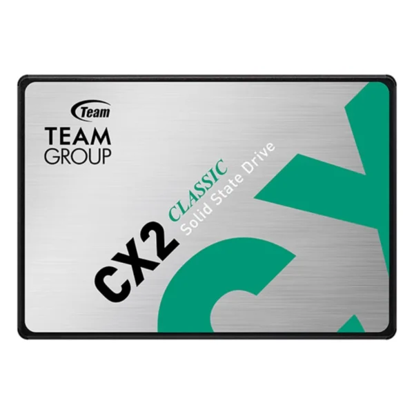 Unidad De Estado Solido SSD TEAMGROUP CX2 CLASSIC 256GB / 2.5" / SATA III 6Gb/s / Lectura 520MB/s / Escritura 430MB/s / T253X6256G0C101 - Image 1
