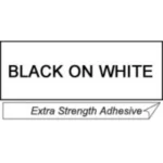 Cinta Laminada BROTHER TZES261 / Texto Negro Sobre Fondo Blanco / 36mm X 8m / Adhesivo Industrial Extra Fuerte - Image 3
