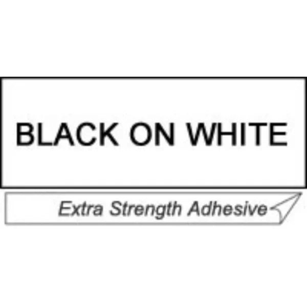 Cinta Laminada BROTHER TZES261 / Texto Negro Sobre Fondo Blanco / 36mm X 8m / Adhesivo Industrial Extra Fuerte - Image 3