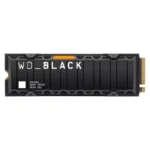 Unidad SSD M.2 NVME WESTERN DIGITAL WD BLACK SN850X 1TB / PCIe 4.0 / Lectura 7300MB/s / Escritura 6600MB/seg / Con Disipador Negro / WDS100T2XHE