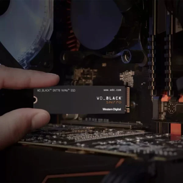 Unidad SSD M.2 NVME WESTERN DIGITAL WD BLACK SN770 2TB / PCIe 4.0 / 2280 / Lectura 5150MB/s / Escritura 4850MB/seg / Negro / WDS200T3X0E - Image 4