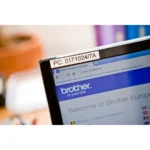 Cinta Laminada BROTHER TZES211 / Texto Negro Sobre Fondo Blanco / 6mm X 8m / Adhesivo Industrial / Compatible PTD600 - Image 3
