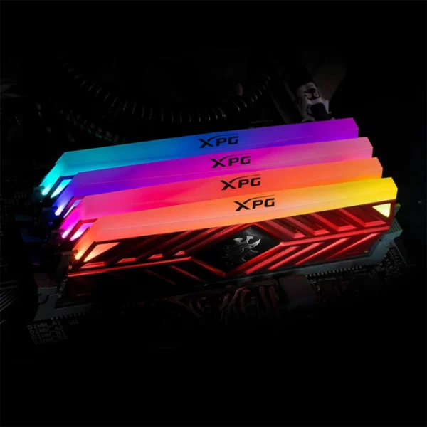 Memoria RAM ADATA XPG Spectrix D41 / RGB / 16GB / Ddr4 3200MHz* OC / CL16 / Plata - Image 3