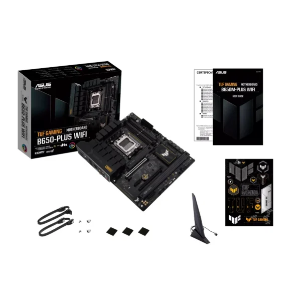 Tarjeta Madre Asus TUF GAMING B650-PLUS WIFI / ATX / Socket AM5 / x4* 128GB DDR5 / x4 SATA III / M.2 PCIe 4.0 / USB Tipo C / USB 3.2 / HMDI,DP / Bluetooth v5.2 - Image 10
