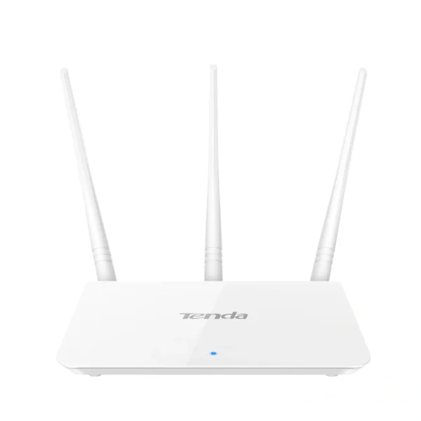Router Repetidor Tenda N300 / Inalambrico / 3 Antenas 5DBI / Qos / Hasta 300MBPS / Blanco/ F3 - Image 1