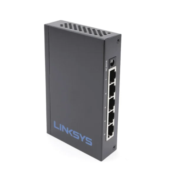Switch LINKSYS / 5 Puertos / No Administrable / Metálico / Plug And Play / Negro / SE3005 - Image 1
