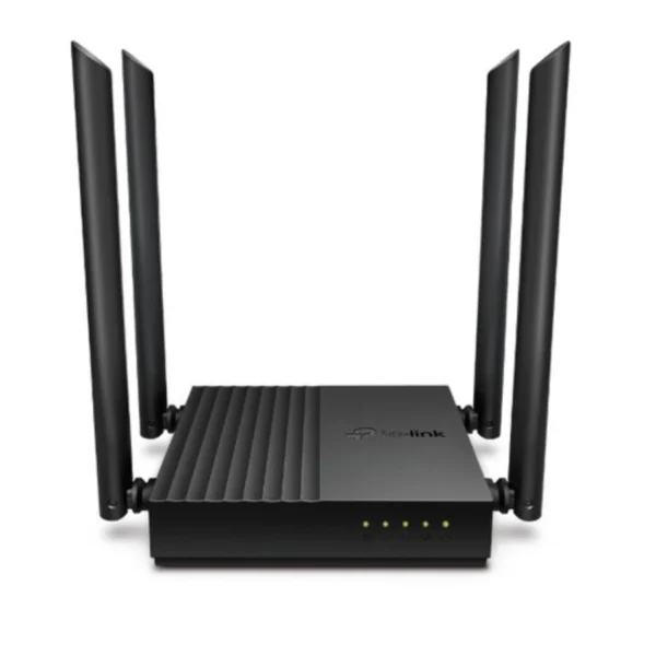 Router TP-LINK Archer C64 / Inalámbrico / Mu-Mimo / AC1200 / Doble Banda 5Ghz – 2.4Ghz / 4 Antenas / Negro - Image 2