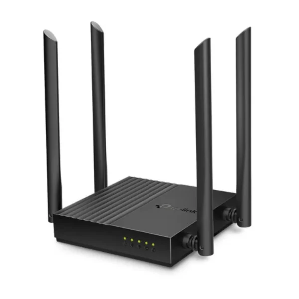 Router TP-LINK Archer C64 / Inalámbrico / Mu-Mimo / AC1200 / Doble Banda 5Ghz – 2.4Ghz / 4 Antenas / Negro - Image 1