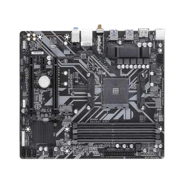 Tarjeta Madre B450M DS3H WIFI (rev. 1.x) / S-AM4 Ryzen / Micro ATX / x4 Ddr4 128GB 3600MHz / HDMI / M.2 PCIe x4 / USB 3.2, 2.0 / RGB 5V - Image 3