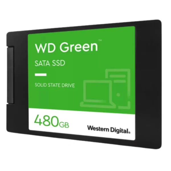 Unidad De Estado Solido SSD Western Digital Green 480GB / SATA III / 6 Gbit/S / Lectura 545 Mb/S / 2.5" / WDS480G3G0A - Image 3