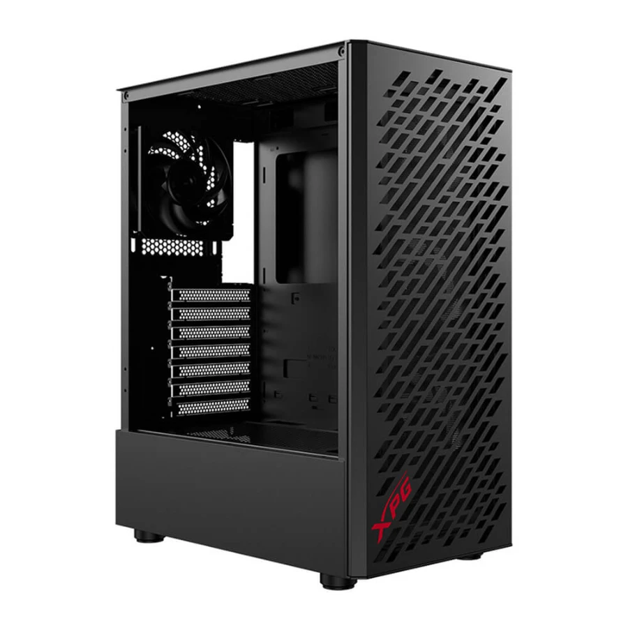 114843e435d378b4d25dc36c8aa03027 Gabinete XPG VALOR AIR / ATX / Vidrio Templado / 4 Vent. Incluidos / USB 3.2 / Negro - Image 2