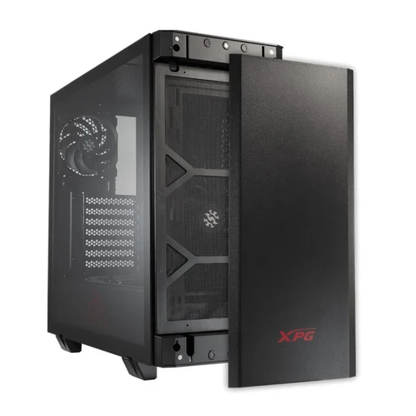 Gabinete XPG Invader Black / ATX / 2 Ventiladores Incluidos / Cristal Templado / Usb 3.0 / Negro - Image 4