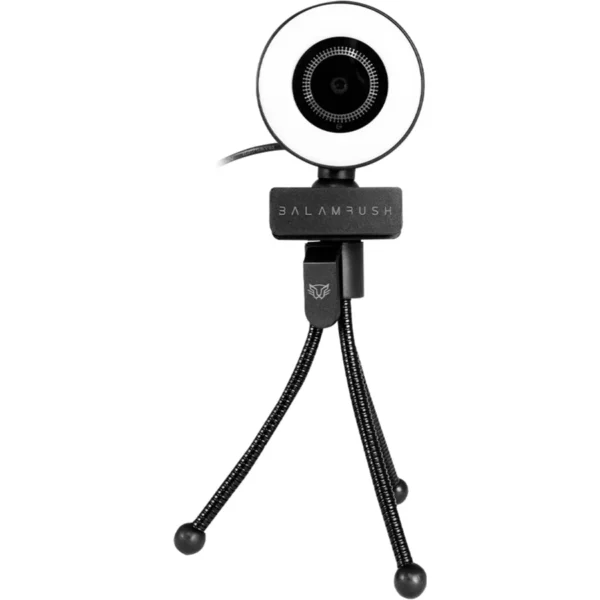 Cámara Web BALAM RUSH CW750 / HD 1920 X 1080 / USB / 30 FPS / Micrófono / Luz Led / Omnidireccional / Negro - Image 1
