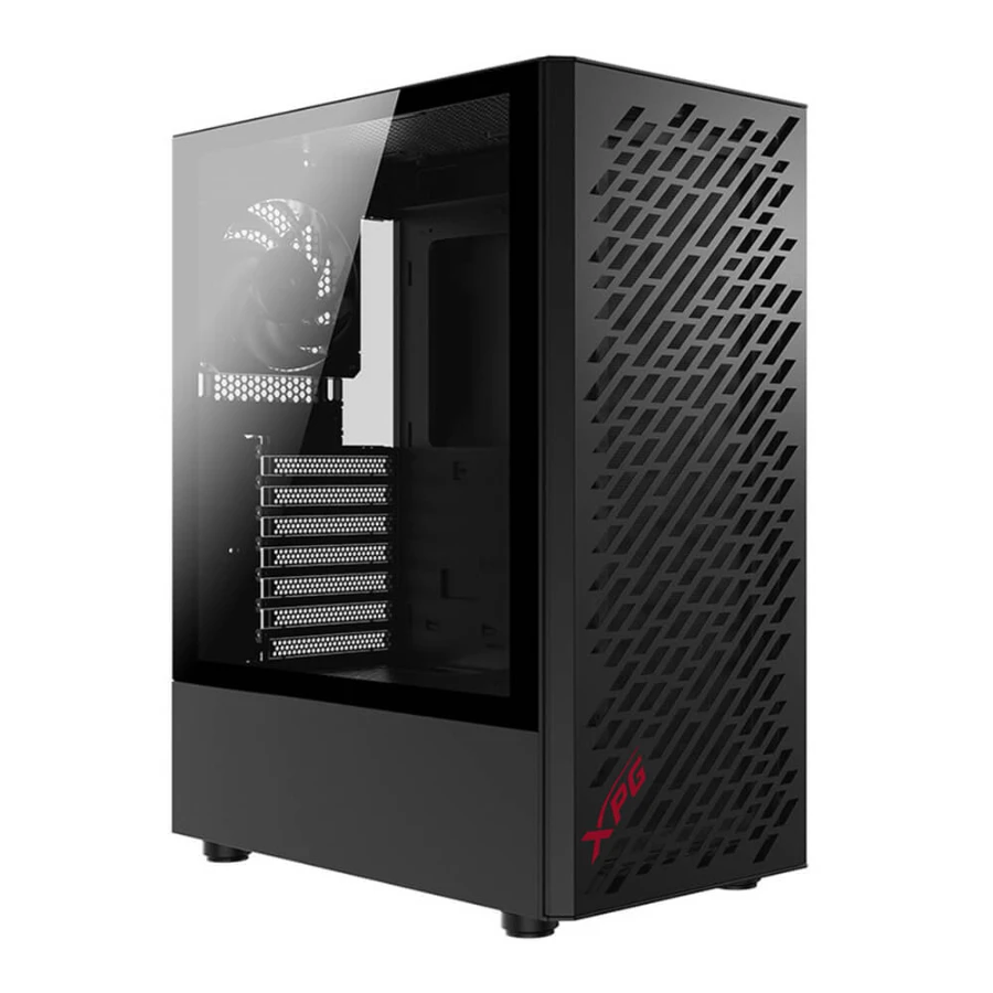 55bb4d2587847ea1e42239643673c669 Gabinete XPG VALOR AIR / ATX / Vidrio Templado / 4 Vent. Incluidos / USB 3.2 / Negro - Image 1