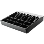 Cajón De Dinero EC-LINE EC-G5100-II / Con Llave / 5.4kg / Compartimiento Para 4 Billetes Y 8 Monedas De Distinta Denominación / RJ11 / Negro - Image 3