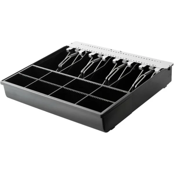 Cajón De Dinero EC-LINE EC-G5100-II / Con Llave / 5.4kg / Compartimiento Para 4 Billetes Y 8 Monedas De Distinta Denominación / RJ11 / Negro - Image 3