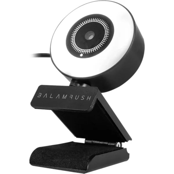 Cámara Web BALAM RUSH CW750 / HD 1920 X 1080 / USB / 30 FPS / Micrófono / Luz Led / Omnidireccional / Negro - Image 5