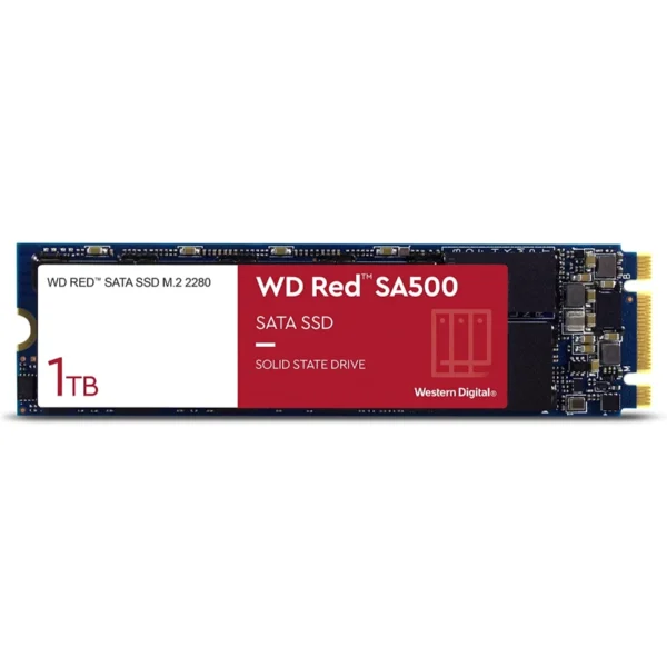 SSD M.2 WESTERN DIGITAL SA500 / 1TB / SATA III / 3D Nand / 2280 / Lectura 560 Mb/S, Escritura 530 Mb/S - Image 1