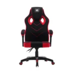 Silla Gamer Vorago Start The Game CGC301-RD / Tela Automotriz / Respaldo Reclinable 135° / Hasta 120Kg / Pistón Clase 2 / Ruedas de ABS / Rojo Con Negro