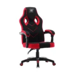Silla Gamer Vorago Start The Game CGC301-RD / Tela Automotriz / Respaldo Reclinable 135° / Hasta 120Kg / Pistón Clase 2 / Ruedas de ABS / Rojo Con Negro - Image 4