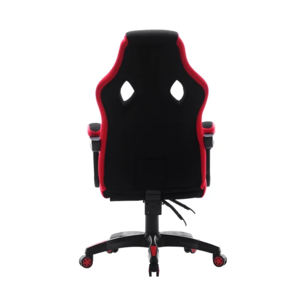 Silla Gamer Vorago Start The Game CGC301-RD / Tela Automotriz / Respaldo Reclinable 135° / Hasta 120Kg / Pistón Clase 2 / Ruedas de ABS / Rojo Con Negro - Image 3