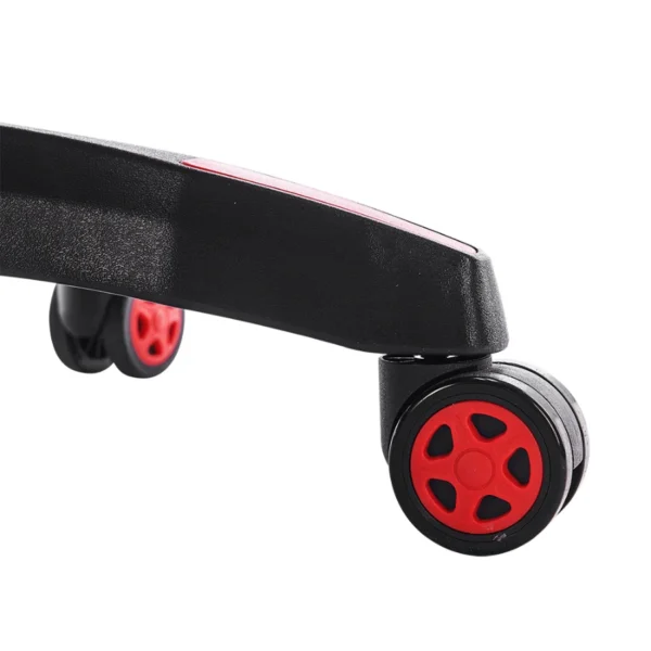 Silla Gamer Vorago Start The Game CGC301-RD / Tela Automotriz / Respaldo Reclinable 135° / Hasta 120Kg / Pistón Clase 2 / Ruedas de ABS / Rojo Con Negro - Image 10